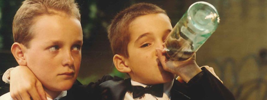 Drengen der gik baglæns