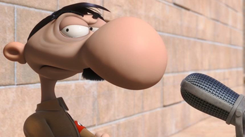 Hitler med kønsbehåring vækker opsigt