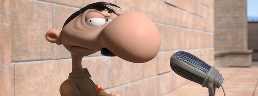 Hitler med kønsbehåring vækker opsigt