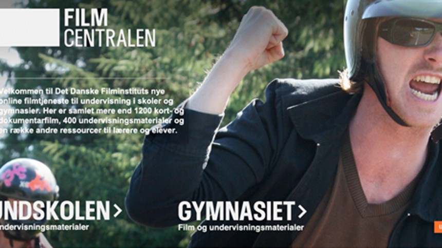 Fil­min­sti­tut­tet opretter ny un­der­vis­nings­por­tal