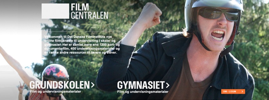 Fil­min­sti­tut­tet opretter ny un­der­vis­nings­por­tal