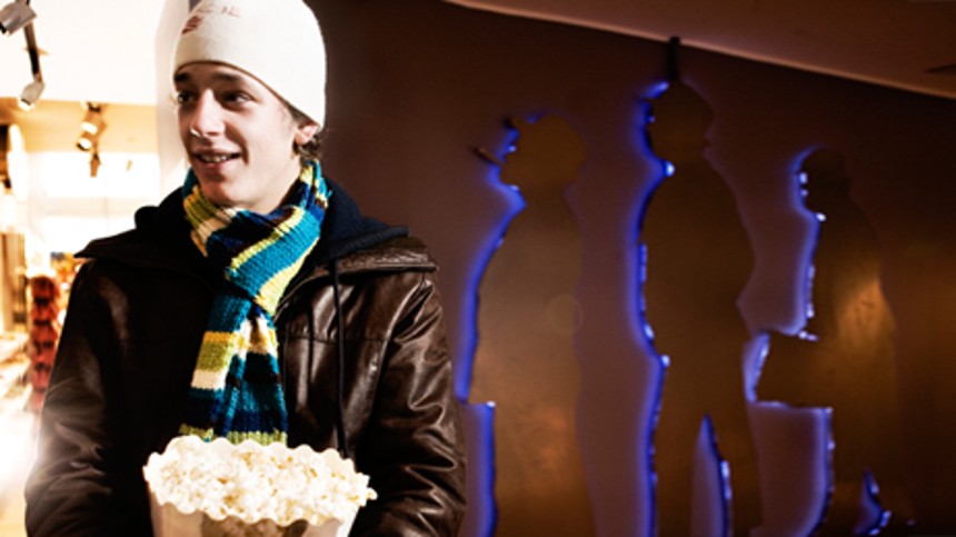 Popcorn ruster dig til at modstå bi­o­graf­re­k­la­mer