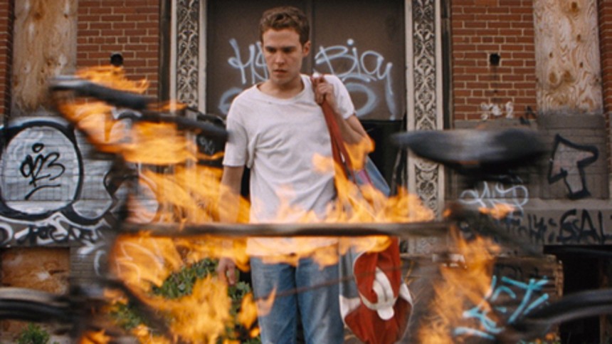 Gosling på dybt vand