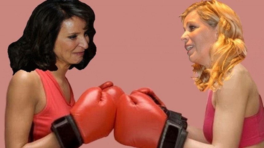 Bier og Scherfig i bokseringen