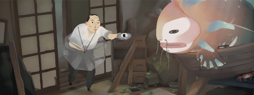 Den japanske mand og havet