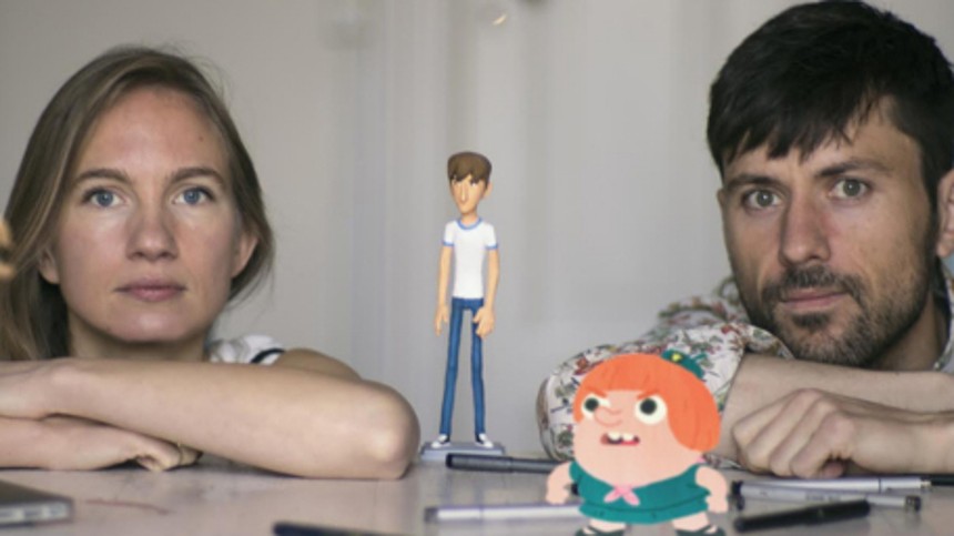 Animationsduo med vokseværk