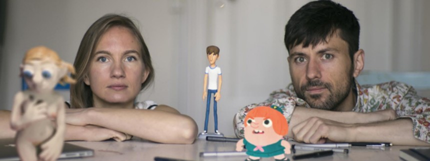 Animationsduo med vokseværk