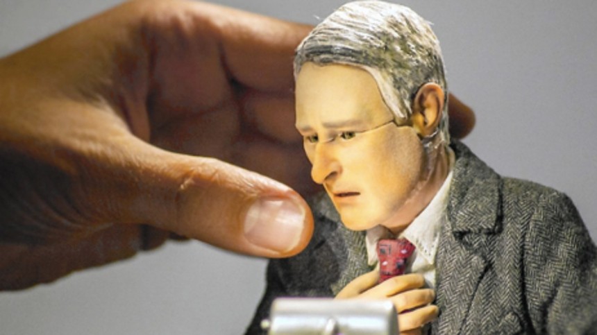 Den krøllede dukkefører 