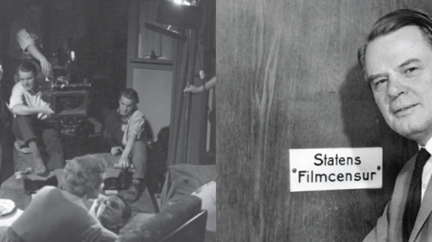 En fremmed banker på og censuren 