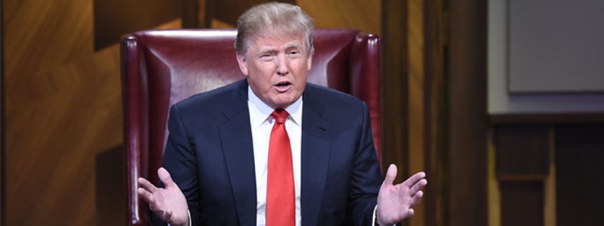 Klodens mægtigste re­a­li­ty-​præ­si­dent