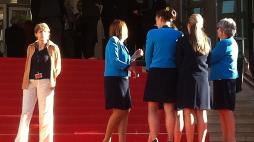 Efterladt taske skaber kaos i Cannes