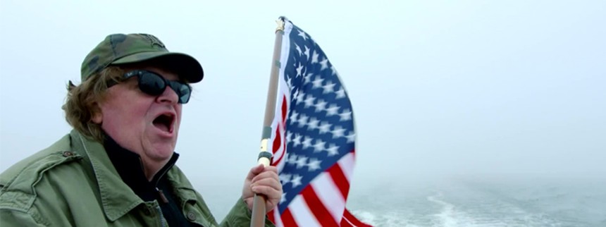 Michael Moore lancerer anti-​Trump-​side