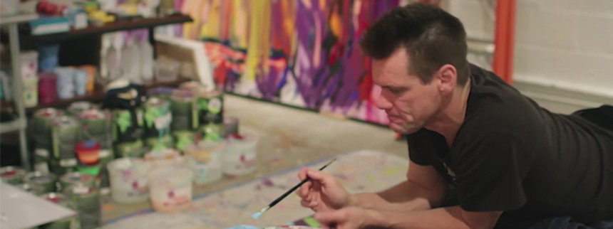 Malerkunst healer Jim Carreys hjerte