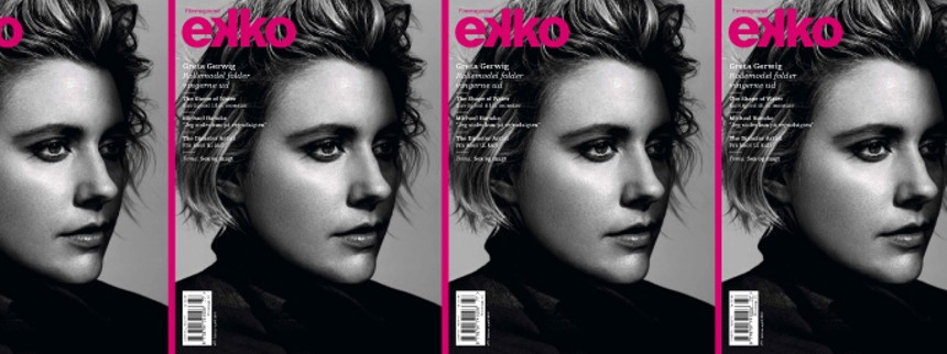 Nyt Ekko med Greta Gerwig på forsiden