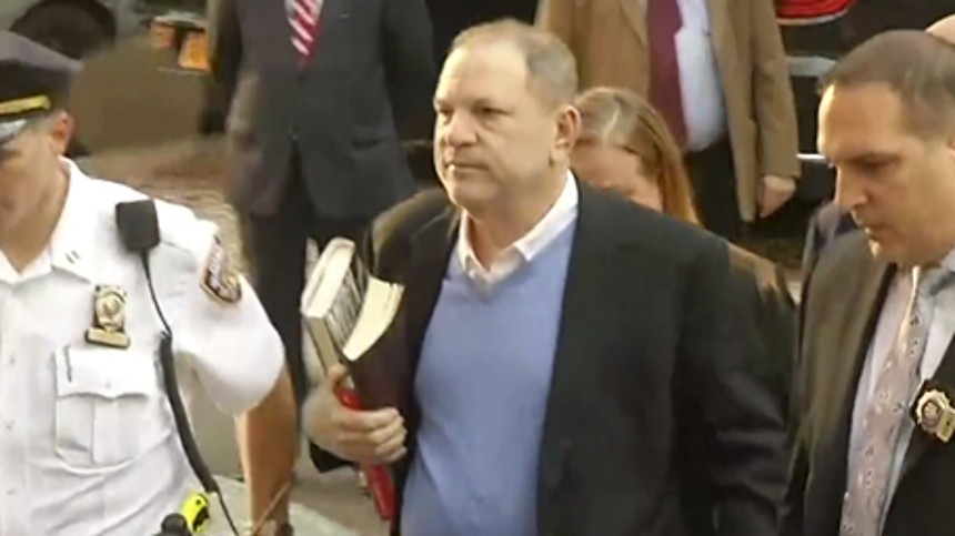 Harvey Weinstein er blevet anholdt