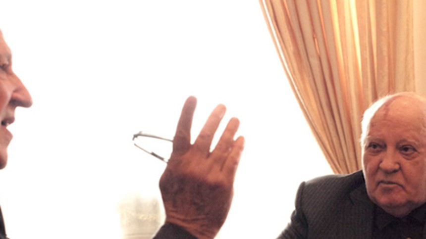 Herzog bag roret på film om Gorbatjov