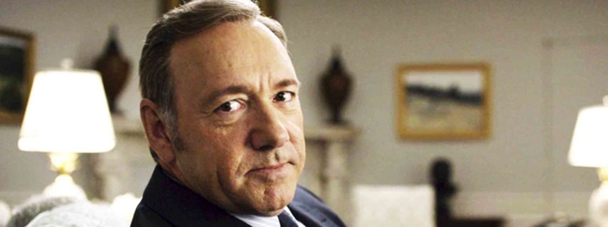 Kevin Spacey laver happening i Rom