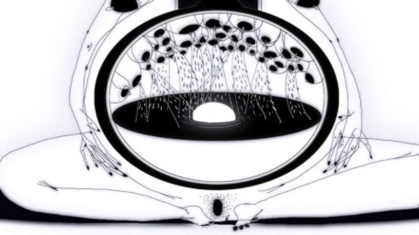 Skræmt fra vid og sans af et æg