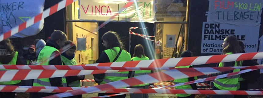 Eleverne ophæver blokaden af Filmskolen