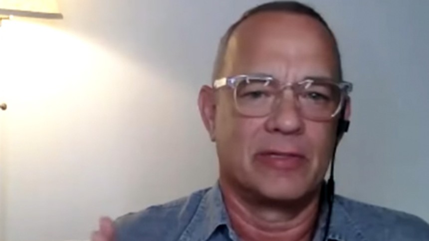 Tom Hanks i cor­o­na-​hel­ve­det