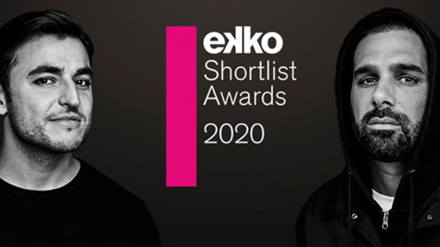 Skuespillere værter ved Ekko Shortlist Awards