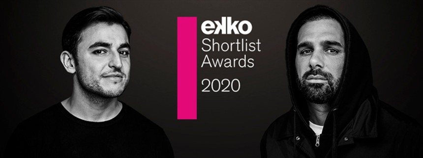Skuespillere værter ved Ekko Shortlist Awards