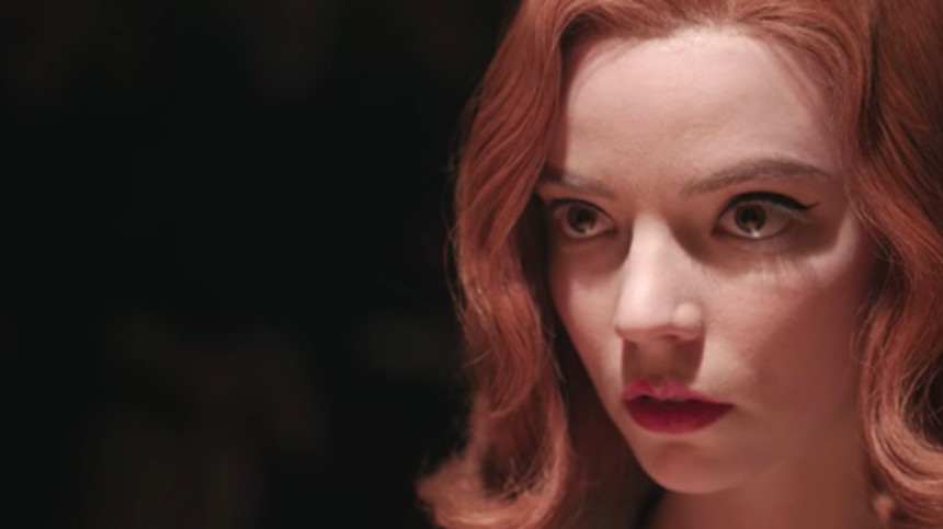 I Dronninggambit vinder det klamme blik 