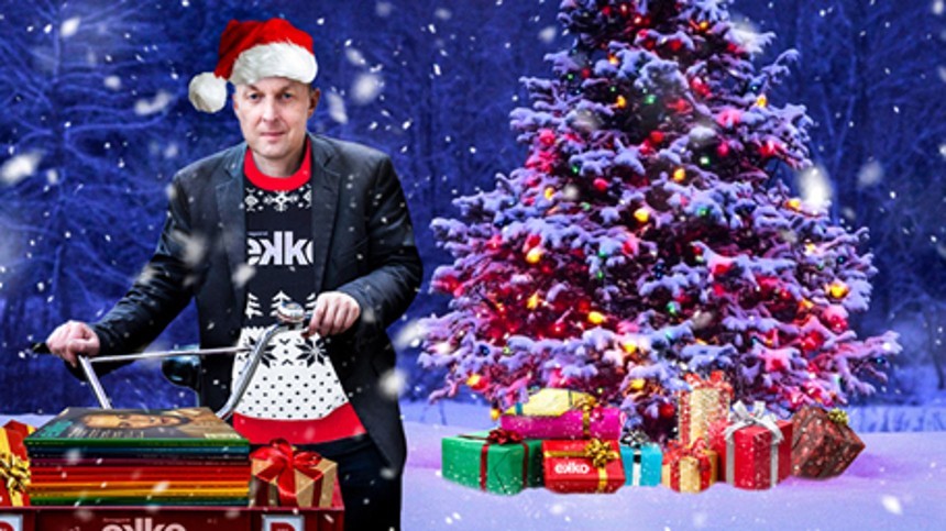 Ekkos Santa Claus kører ud med julegaver