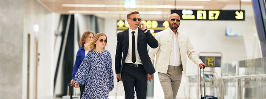 Agenten lander i Berlin