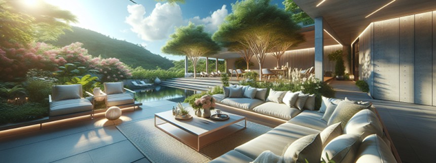 Udendørs renovering skaber ro