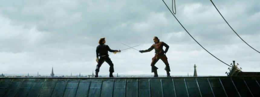 Spillefilm på en tagryg