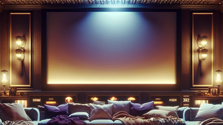 Sådan forvandler du stuen til en biograf