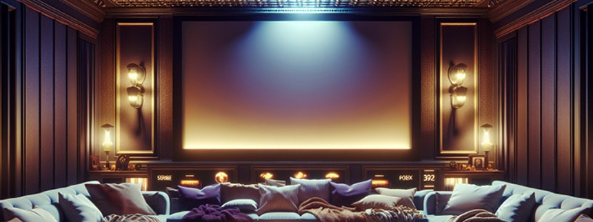 Sådan forvandler du stuen til en biograf