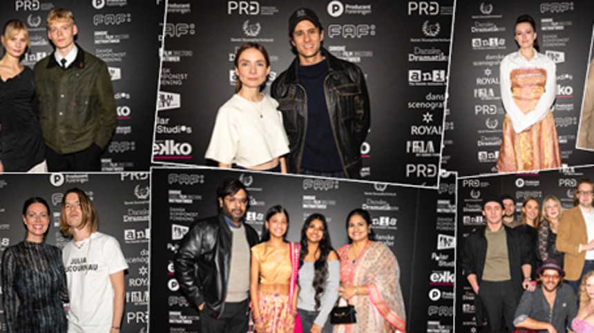 Stjerner og talenter på den røde løber