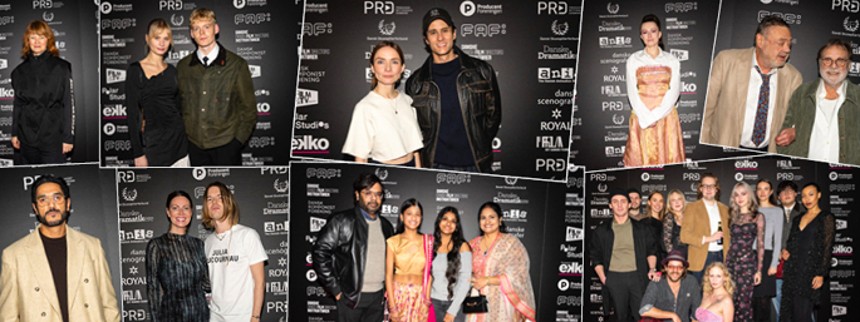 Stjerner og talenter på den røde løber