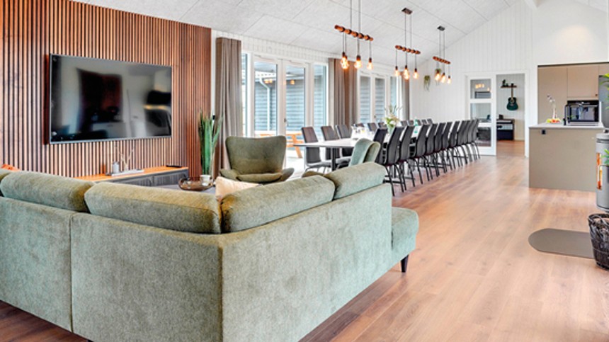 Sommerhus med projektor til ferie og firmaer