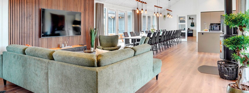 Sommerhus med projektor til ferie og firmaer