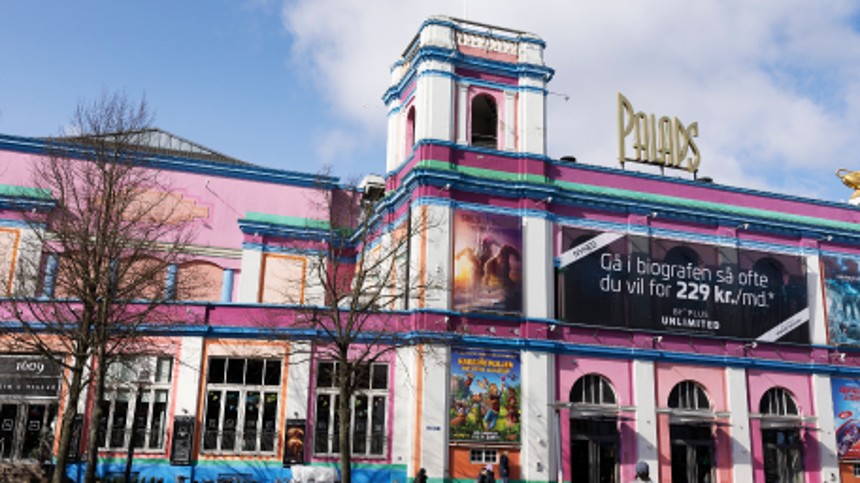 Palads er tabt på gulvet