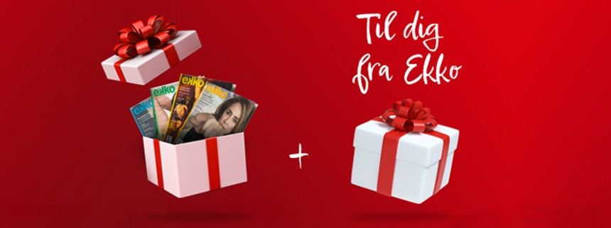 Giv Ekko i julegave – og få en ekstra gave med!