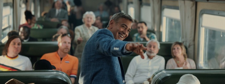 George Clooney er forkølet