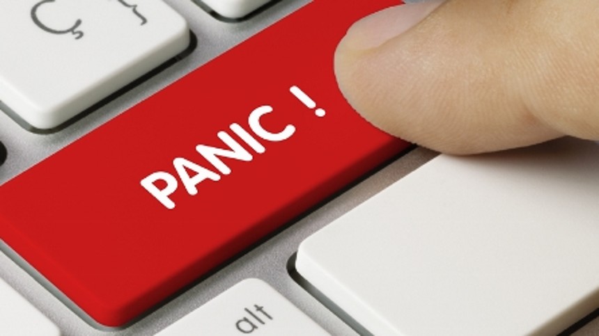 De amerikanske studier handler i panik