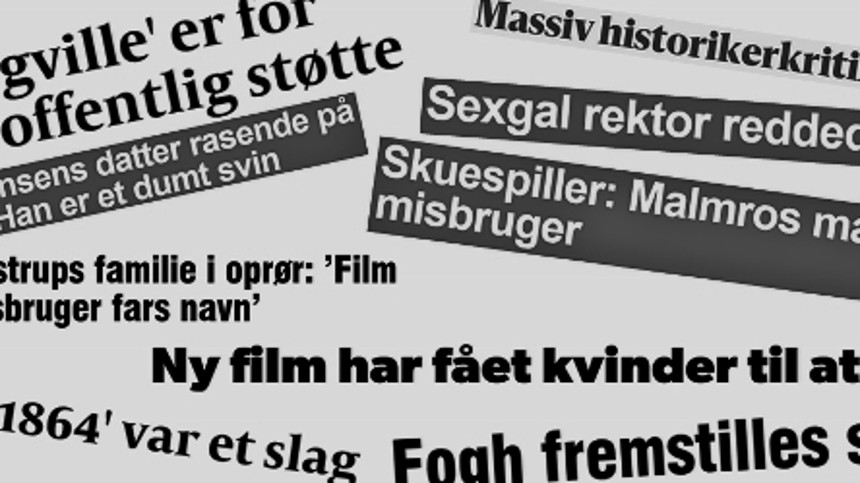 Otte fornærmende danske film
