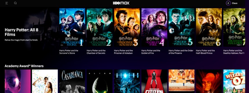 Strea­m­ing­kul­ler med HBO Max