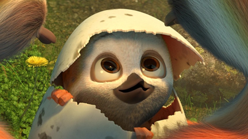 Pjuske flyver fra reden