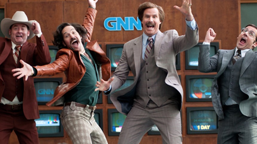 Anchorman: Fortsat flimmer på skærmen