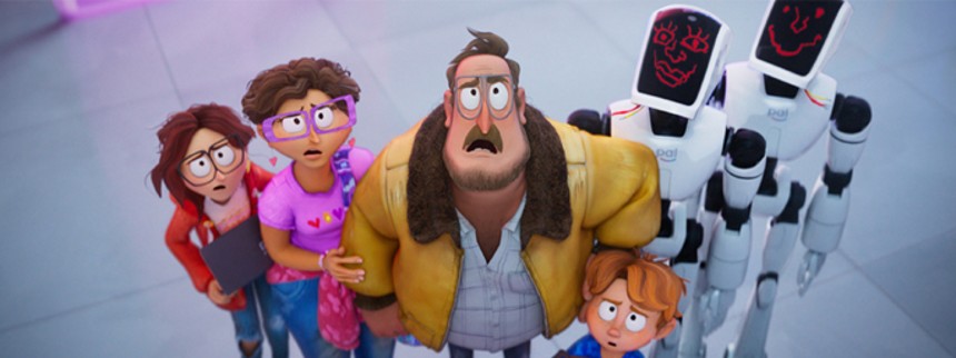 Familien Mitchell mod maskinerne