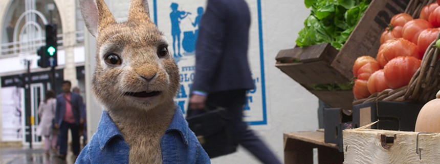 Peter Kanin hopper hjemmefra