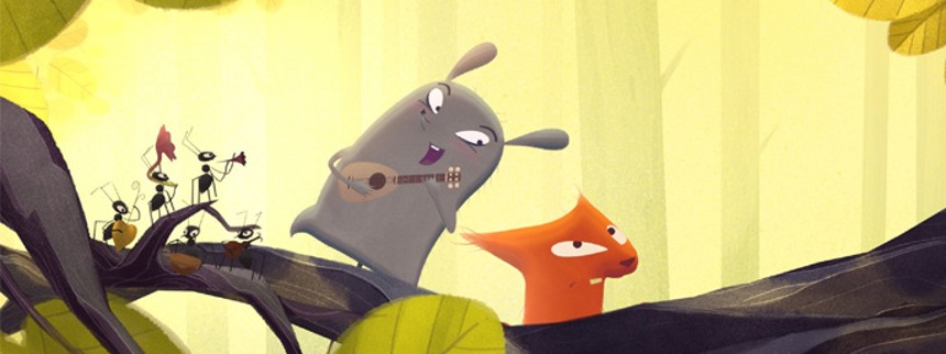 Yuku og blomsten på bjerget