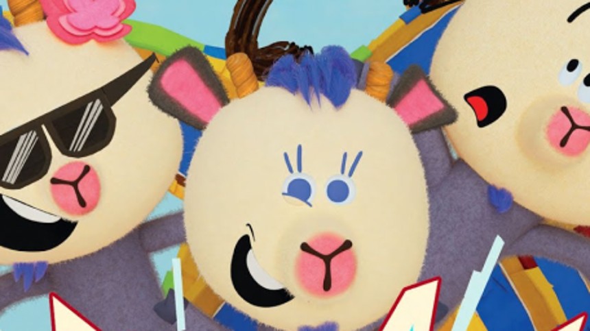 De tre Bukke Bruse i badeland